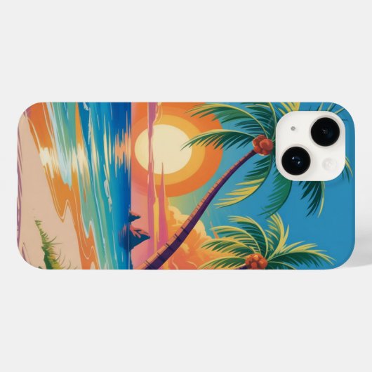 Ambiance Estivale Case-Mate iPhoneケース (裏面 (横))