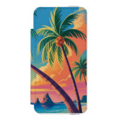 Ambiance Estivale Incipio iPhoneウォレットケース (フォリオ 正面)