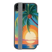 Ambiance Estivale Incipio iPhoneウォレットケース (フォリオ裏面)