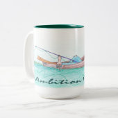 Ambition Fishin'  ツートーンマグカップ (正面左)
