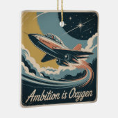 Ambition Is Oxygen セラミックオーナメント (右)