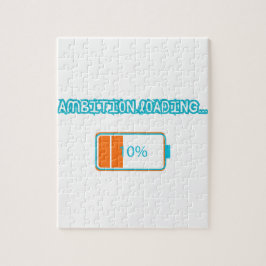 Ambition Loading… 10% | Motivational Battery Low F ジグソーパズル