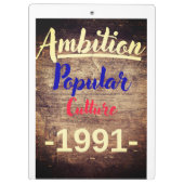 Ambition: Popular Culture クリップボード (裏面)