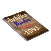 Ambition: Popular Culture ノートブック (右側)