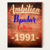 Ambition: Popular Culture プランナー手帳 (裏面)