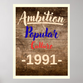 Ambition: Popular Culture ポスター