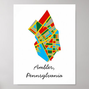 Ambler, PA Archival Matte Poster  ポスター