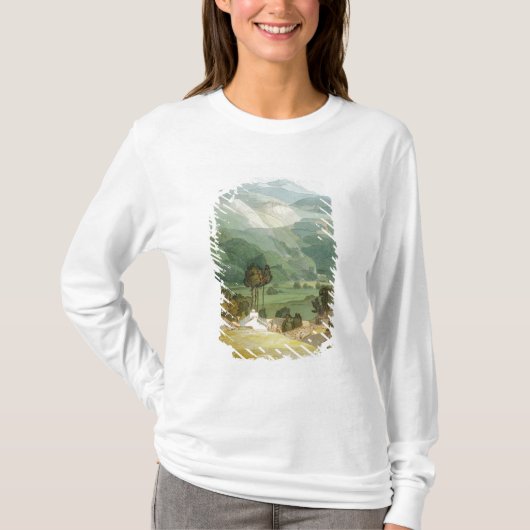 Ambleside 1786年(w/cペンとインクの終わるgraphitと tシャツ (正面)
