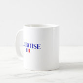 AMBOISEフランス コーヒーマグカップ (正面左)