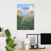 Amboro National Park Travel Poster ポスター (ホームオフィス)