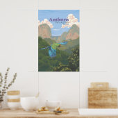 Amboro National Park Travel Poster ポスター (キッチン)