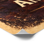 Amboy Crater California Centennial ポスター (角)