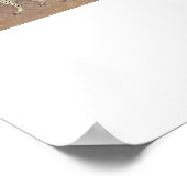 Ambrogio Lorenzettiによる街の良い統治 ポスター (角)