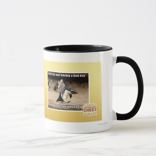 Ambroseは悪い日を過していました マグカップ (右)