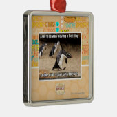 Ambroseは悪い日を過していました メタルオーナメント (右)