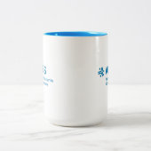 AMBSロゴのツートンカラーマグ ツートーンマグカップ (中央)