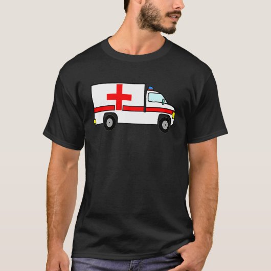 Ambulance Driver Ambulance Life Saver Ambulance Tシャツ (正面)