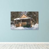 AMCのリトル・リフォード池の客室 キャンバスプリント (インサイチュ (ウッドフロア))