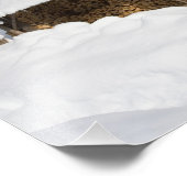 AMCのリトル・リフォード池の雪景色 フォトプリント            (角)