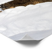 AMCのリトル・リフォード池の雪景色 ポスター (角)