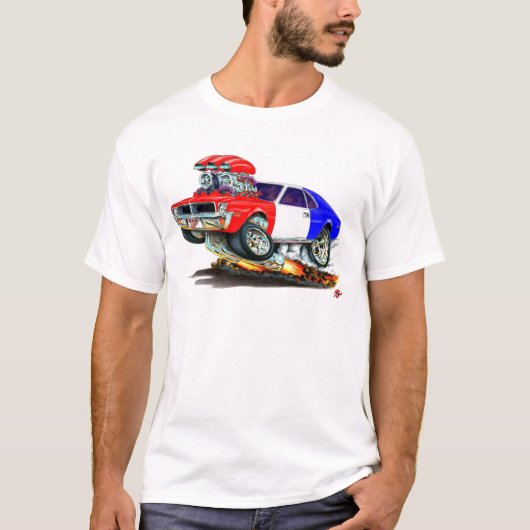 AMCの投げ槍のRedWhiteBlue車 Tシャツ (正面)