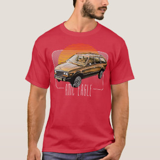 AMCイーグルレトロクラシックデザイン2 Tシャツ