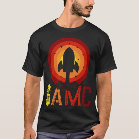 AMC在庫ロケおもしろいットストンク取引 Tシャツ (正面)
