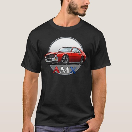 AMC_AMX_red Tシャツ (正面)