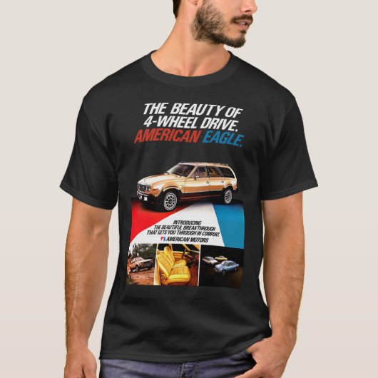 AMC EAGLE – 広告クラシックTシャツ Tシャツ (正面)