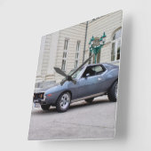 AMC Javalin SST 1974 スクエア壁時計 (傾斜)