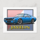 AMC_Javelin_Blue ポストカード (正面)