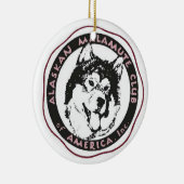 AMCAのクリスマスのオーナメント セラミックオーナメント (右)