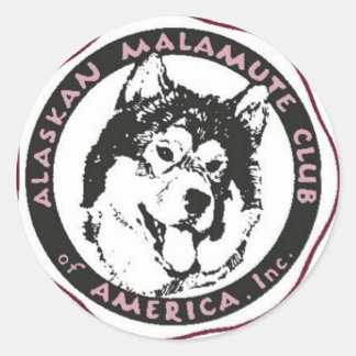 AMCAのロゴ ラウンドシール