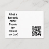 AMCCC MINIグリーティングカード 名刺 (裏面)