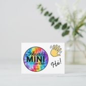 AMCCC MINIグリーティングカード 名刺 (スタンド正面)