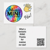 AMCCC MINIグリーティングカード 名刺 (正面/裏面)