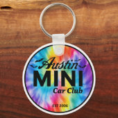 AMCCC Tye Dye 「こんにちは！」 キーリング (正面)