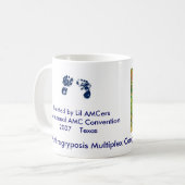 AMCSIは絵画のマグ2007年をからかいます コーヒーマグカップ (正面左)