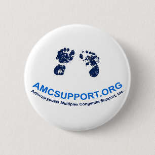 amcsupportのロゴボタン 缶バッジ