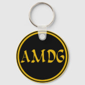 AMDG キーホルダー (正面)