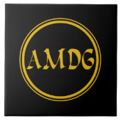 AMDG タイル (正面)