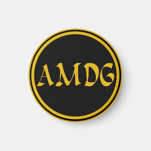AMDG マグネット (正面)