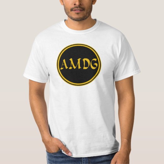 AMDG Tシャツ (正面)