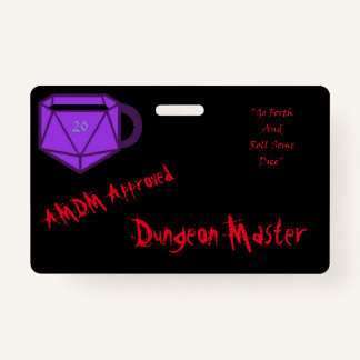 AMDM Dungeonマスター バッジ
