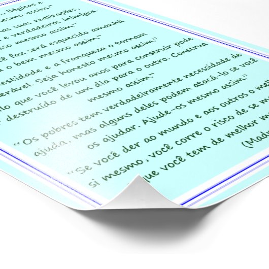 Ame-as mesmo assim. フォトプリント            (角)