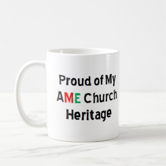 ame church heritage コーヒーマグカップ (左)