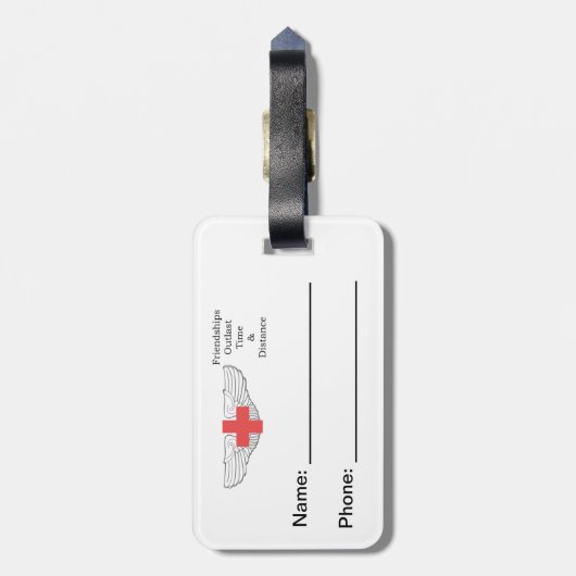 AMEAラゲージタグ ラゲッジタグ (裏面縦)