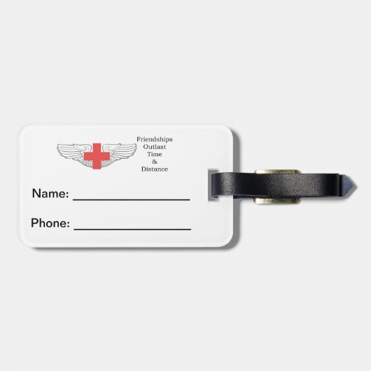 AMEAラゲージタグ ラゲッジタグ (裏面横)