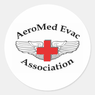 AMEAロゴのドロップシャドウバージョン ラウンドシール