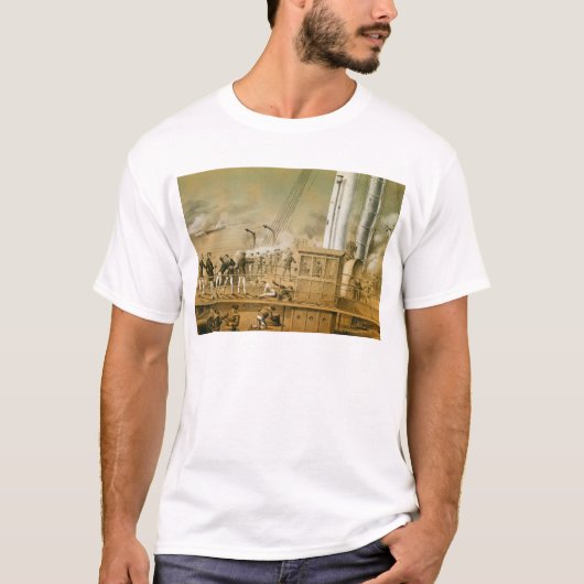AmedeeアナトールCourbet海軍大将 Tシャツ (正面)